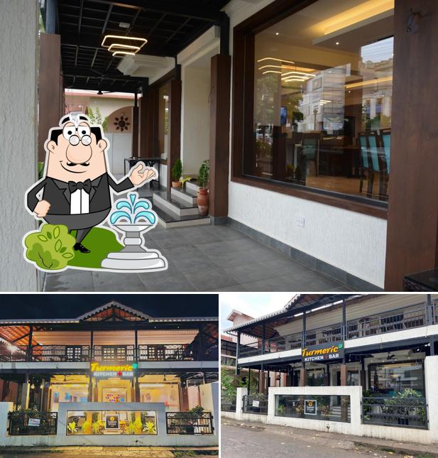 The image of exterior and interior at Turmeric Kitchen & Bar
