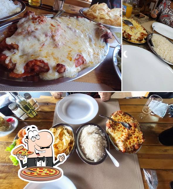 Consiga pizza no Restaurante O Parmegiana