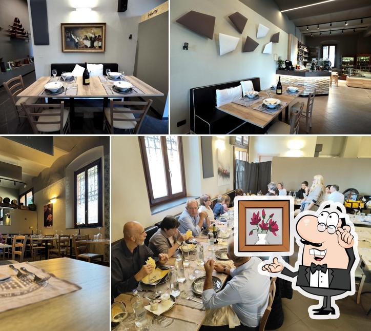 Gli interni di BLU BISTROT