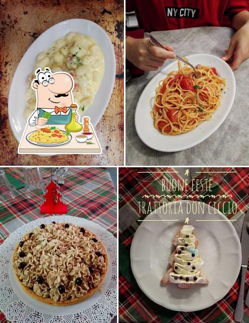 Platti al Trattoria Don Ciccio