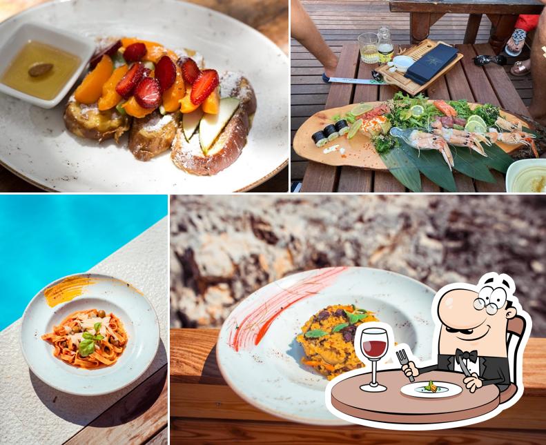 Cibo al Carpe Diem Beach Hvar