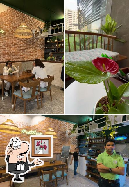 Take a seat at one of the tables at Chafa Cafe and Studio