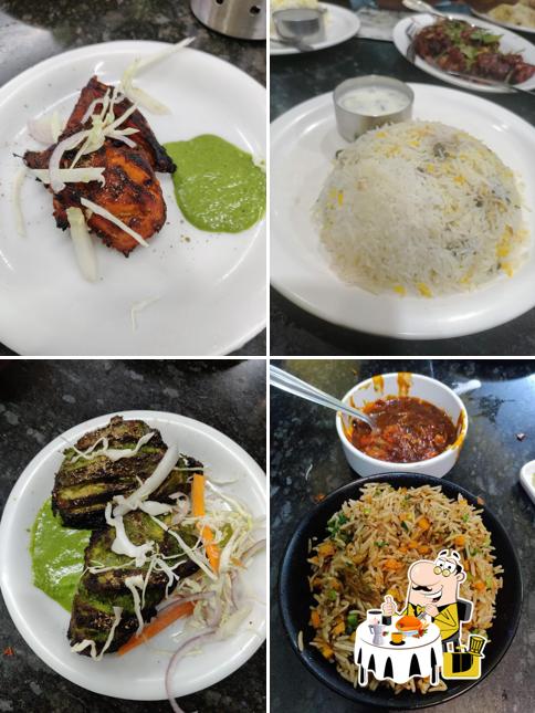 Tandoori chicken at HOTEL KARTHIK Family Restaurant