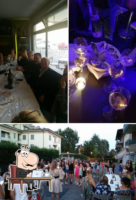 Gli interni di Cafè Bollicine