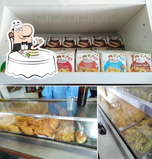 Bar do Ceará serve uma seleção de pratos doces