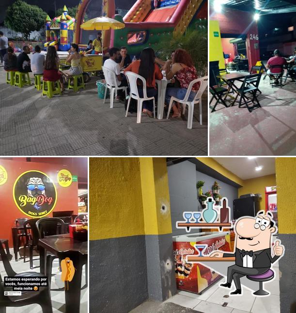 O interior do CACHORRO QUENTE BAG DOG - HAMBURGUERIA E DOGUERIA - FORTALEZA