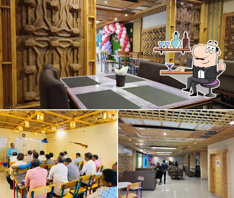 Take a seat at one of the tables at Yummy tummy