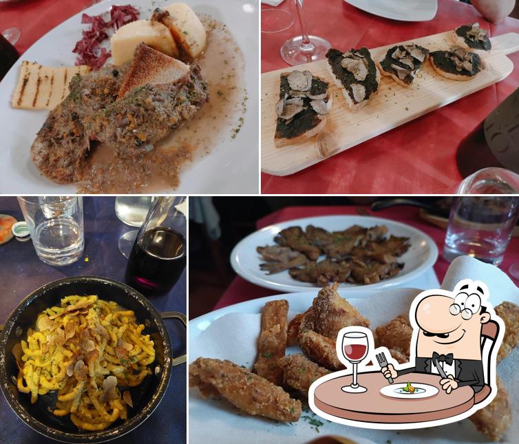 Cibo al Antica Trattoria Cheterena