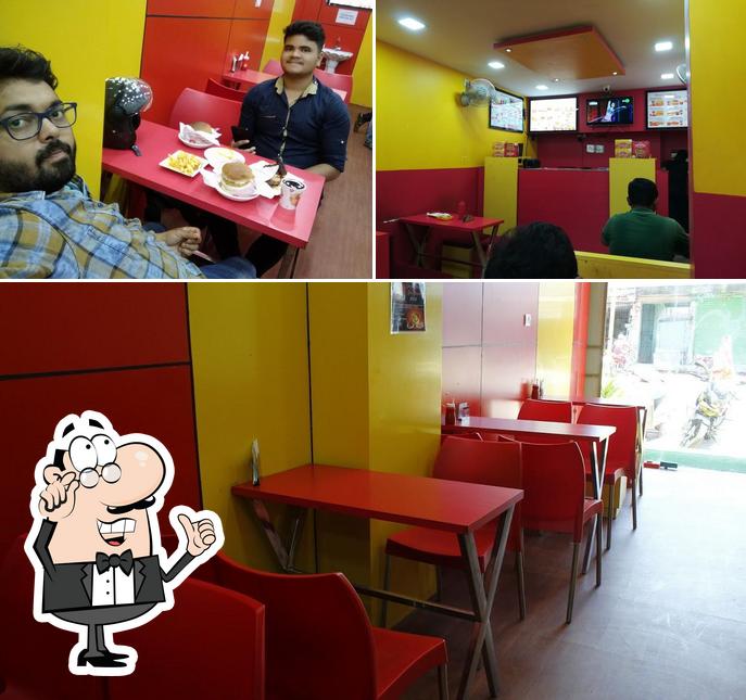 The interior of Chick Blast