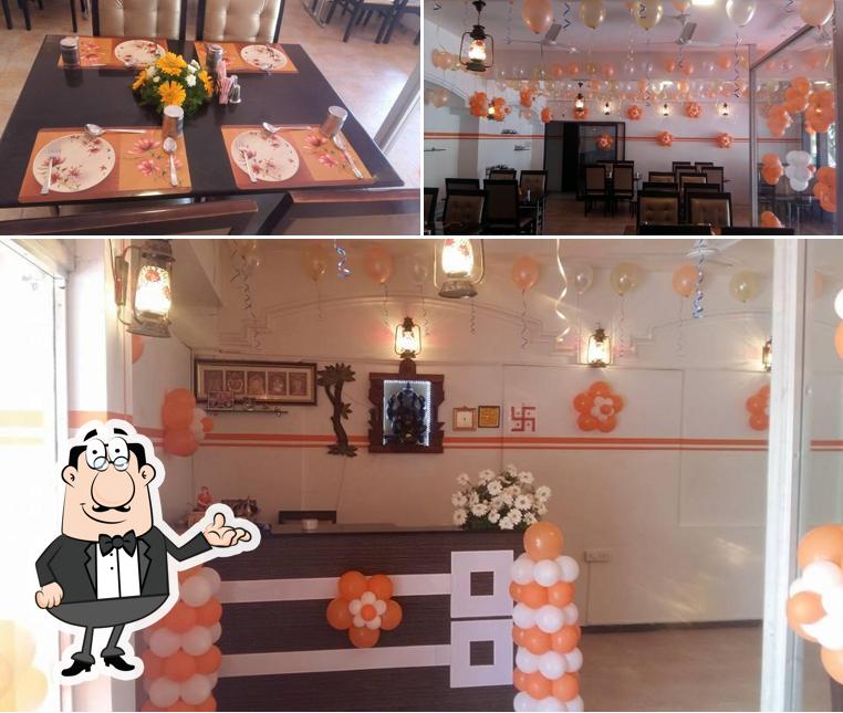 Take a seat at one of the tables at Kaanchan Kitchens