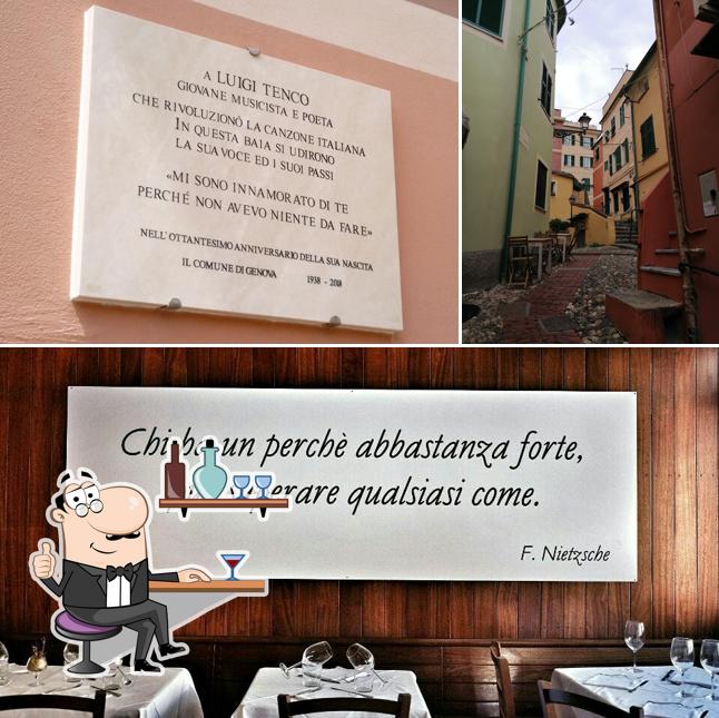 Siediti a un tavolo di Creuza de Ma Boccadasse