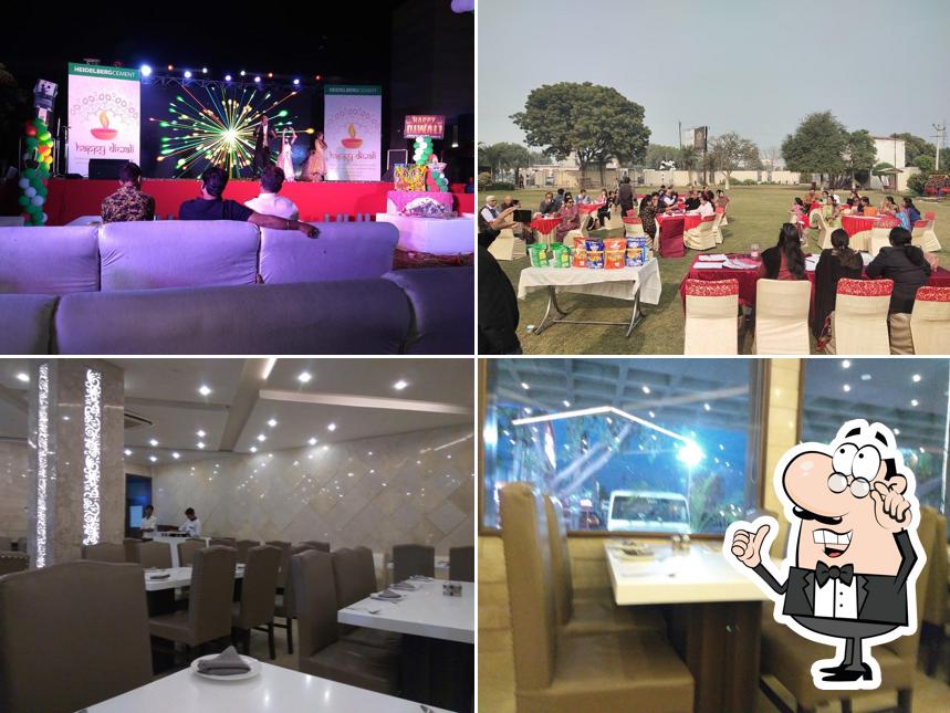 The interior of Rashtradeep Restaurant