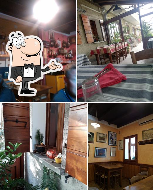 Gli interni di Dall'Armi Luciano Osteria