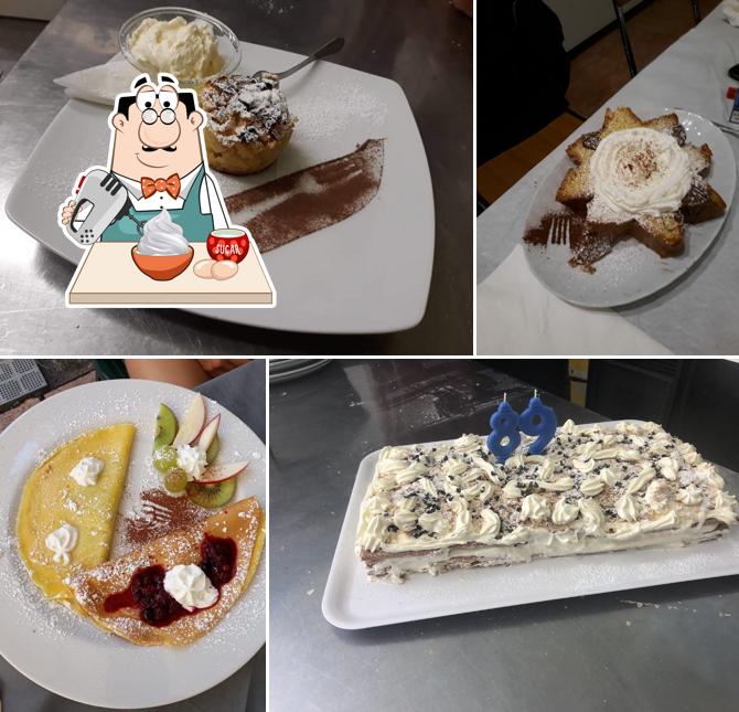 Ristorante Pizzeria il Granchio offre un'ampia varietà di dessert