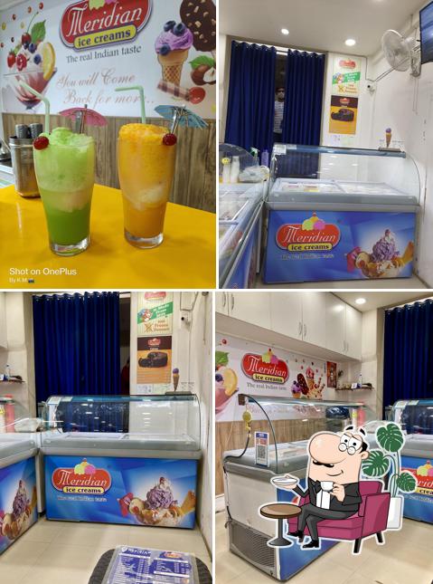 Check out how Meridian Ice Creams - Hadapsar looks inside