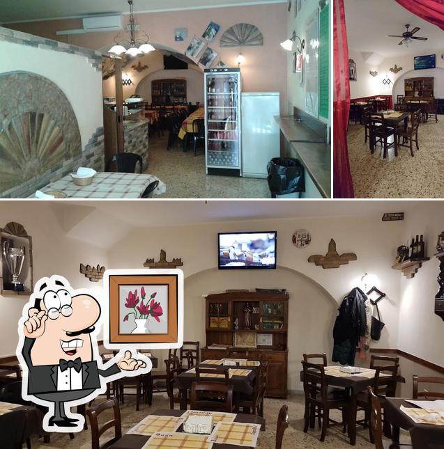 Gli interni di La Rusticana