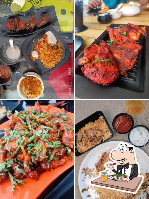 Food at ROCK 'N' ROLL - B W RESTAURANT