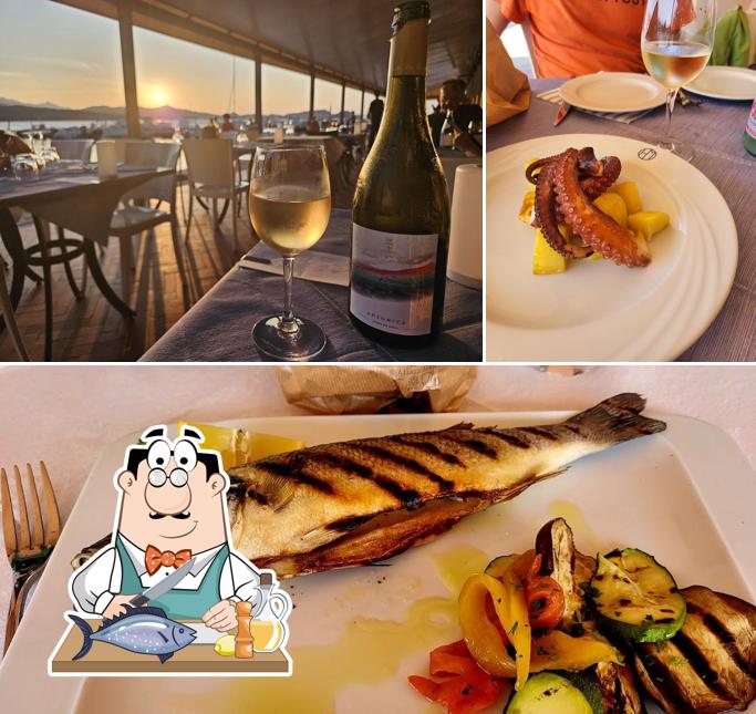 Salmone grigliato al Ristorante Mare