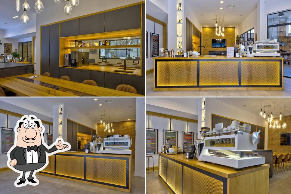 Gli interni di Torrefazione Brasiliana