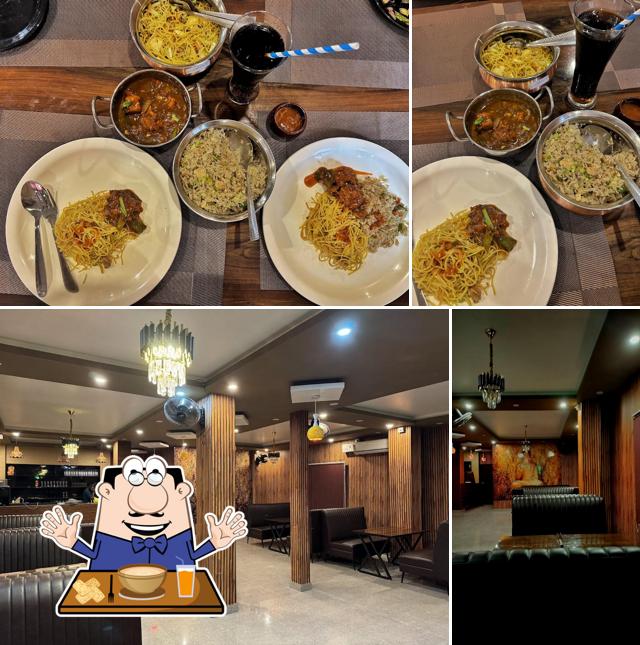 Take a look at the picture depicting food and interior at High Street Cafe