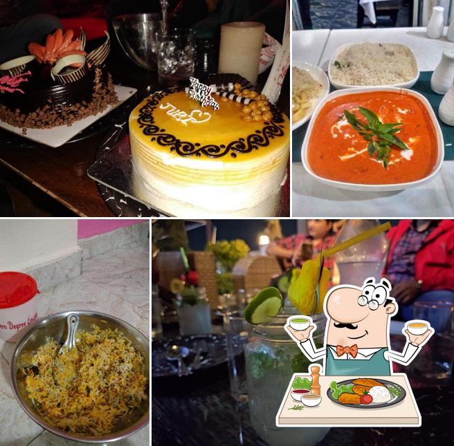 Food at Zero Degree Lounge