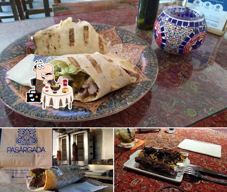 Comida em Pasárgada Kebab Grill