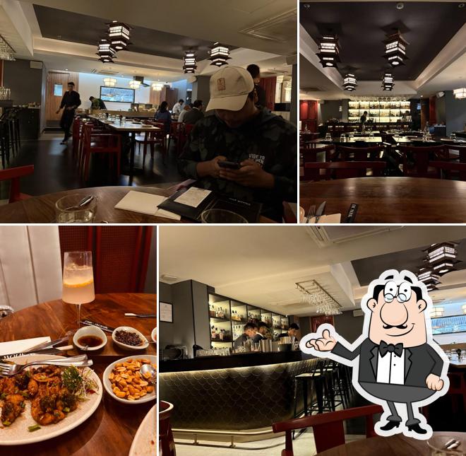 The interior of The Monk