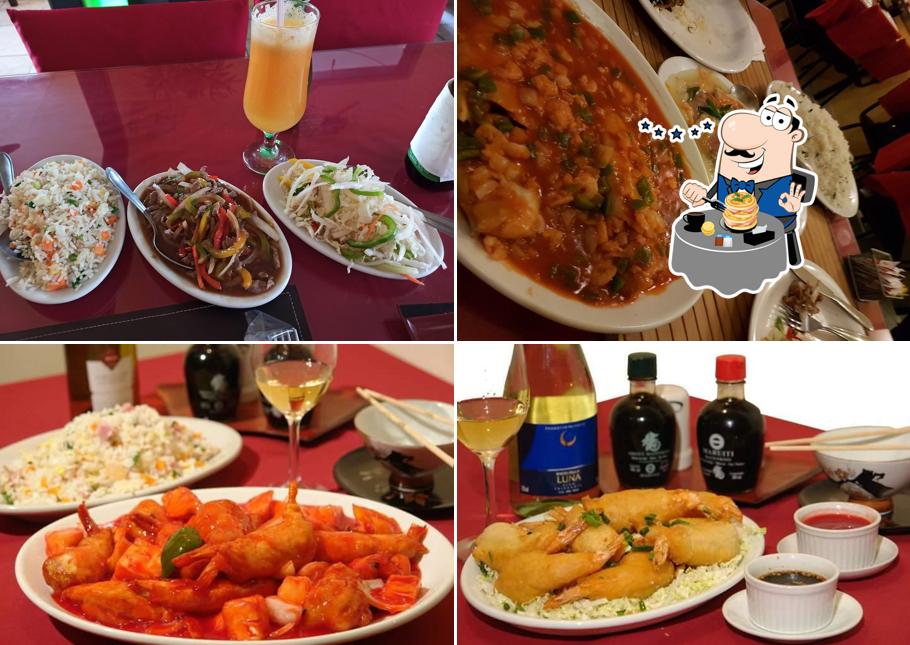 Comida em Restaurante Ton-San