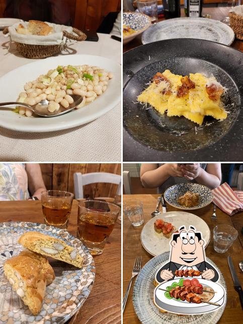 Cibo al Ristorante del Fagioli