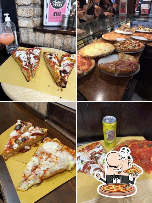 A Antico Forno, puoi provare una bella pizza