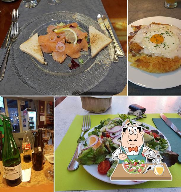 Insalata greca al Hôtel de la Dent-du-Midi