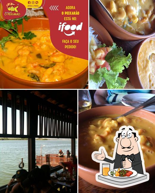 Comida em O Peixarão
