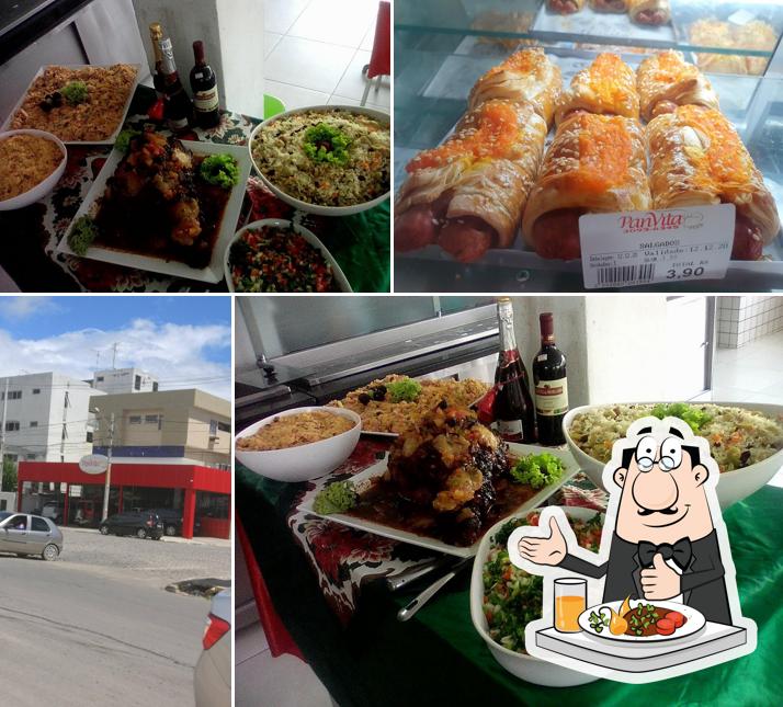 Platos en Padaria PanVita