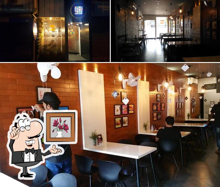 The interior of Burger Tree