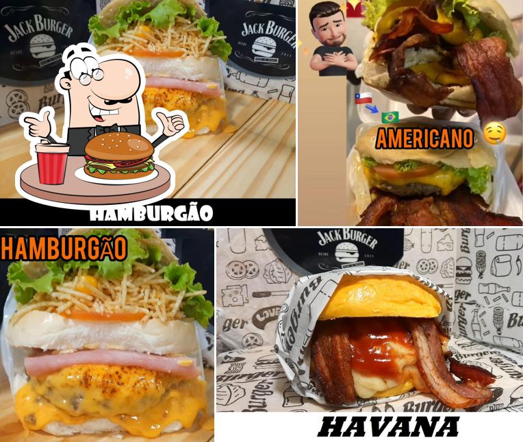 Hambúrguer em Jack Burger Foodtruck
