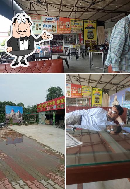Check out how Nandi sudh vaishno dhaba looks inside