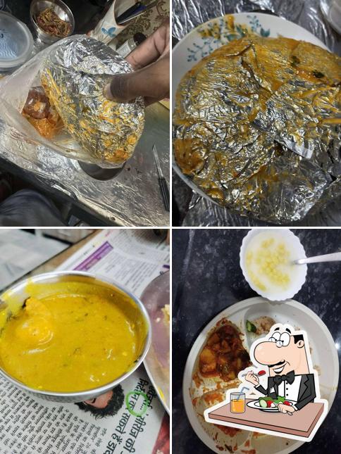 Food at Bachan's Vaishnoo Dhaba