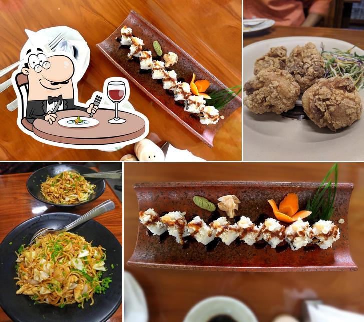 Food at Japanese Garden Restaurant