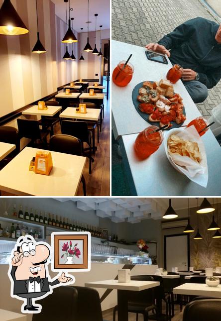 Gli interni di Caffè del Duca