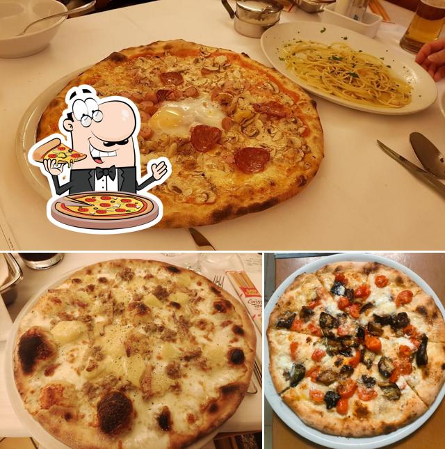 Scegli una pizza a Alla Tessitura Ristorante Pizzeria