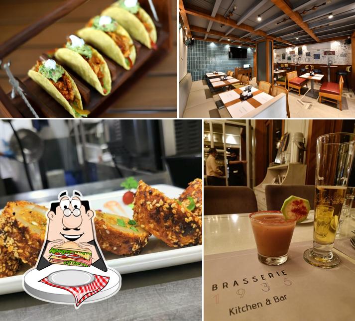 Pick a sandwich at Brasserie 1935 Kitchen & Bar