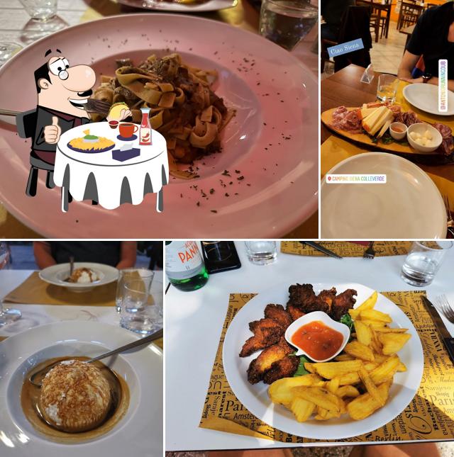 Piatto di formaggi al Ristorante Colleverde