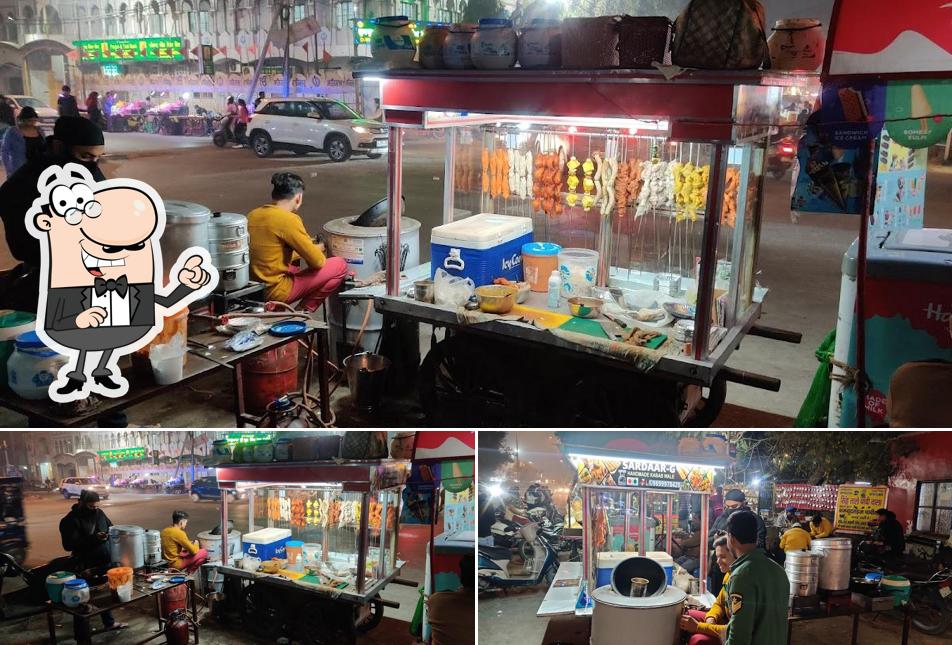 Among various things one can find interior and exterior at Sardaar G Handmade Kabab Wale