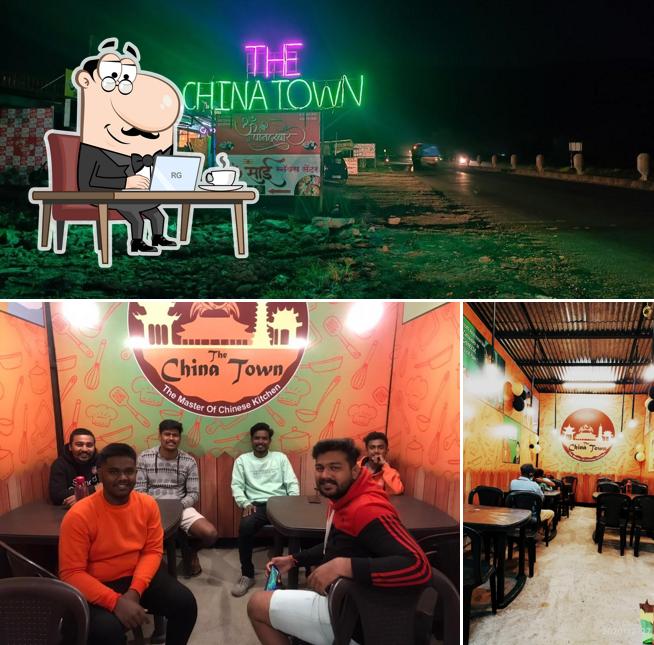 Check out the picture showing interior and exterior at THE CHINA TOWN