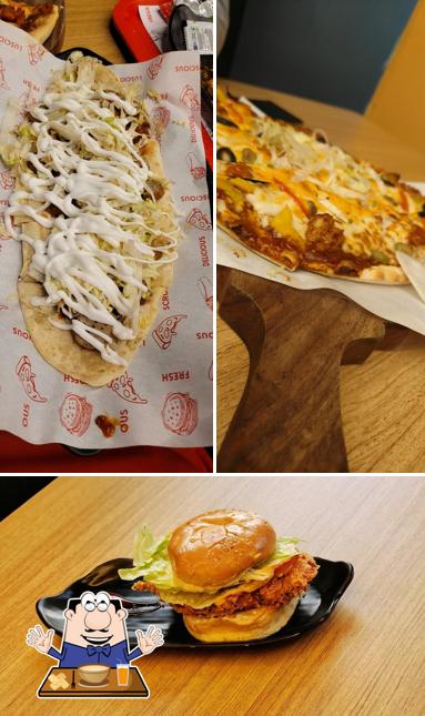 Pulled pork sandwich at Turkish Delights