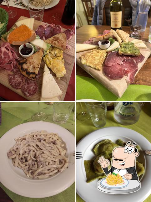 Spaghetti alla carbonara al degli Orti