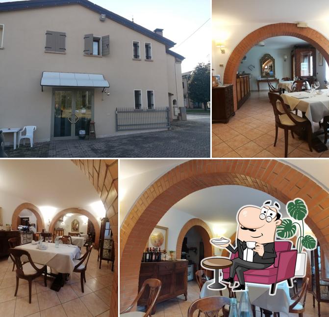 Gli interni di Da Sandro