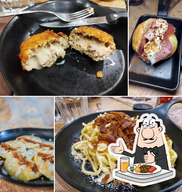 Platti al Osteria "Dar Matriciano"