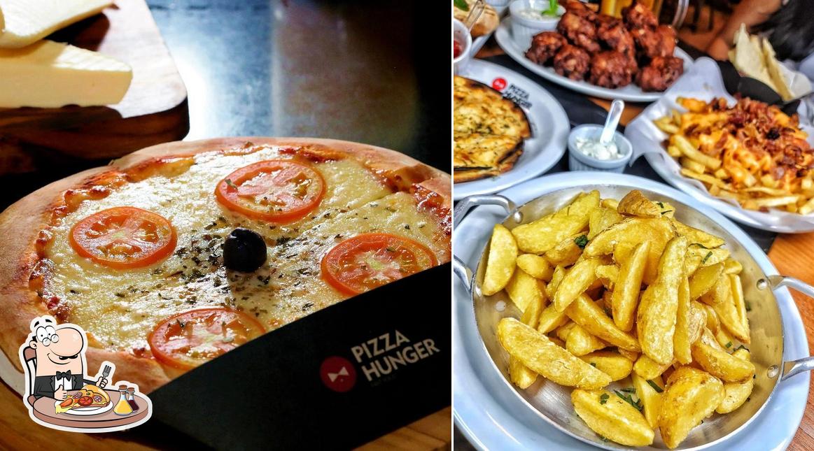 No Pizza Hunger, você pode pedir pizza