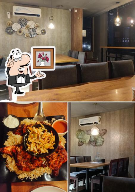 The interior of Qahwa Karicode